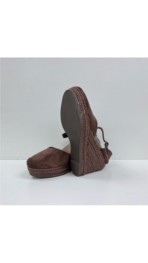 ESPARTO MONOCOLOR MARRON