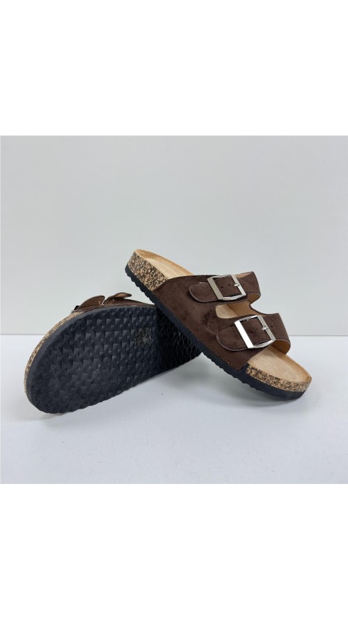 BIO DOS HEBILLAS MARRON