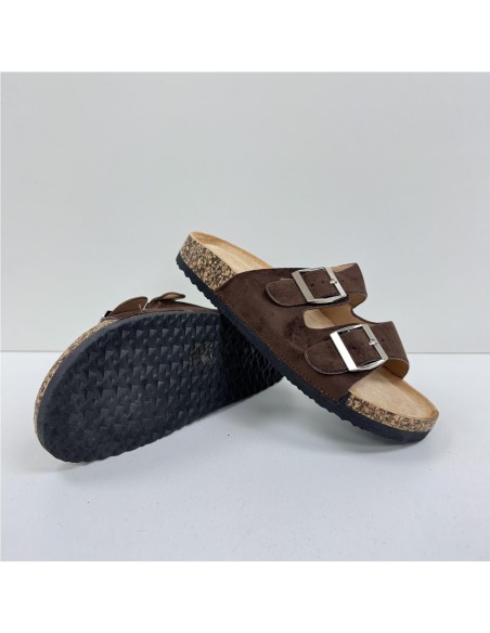 BIO DOS HEBILLAS MARRON
