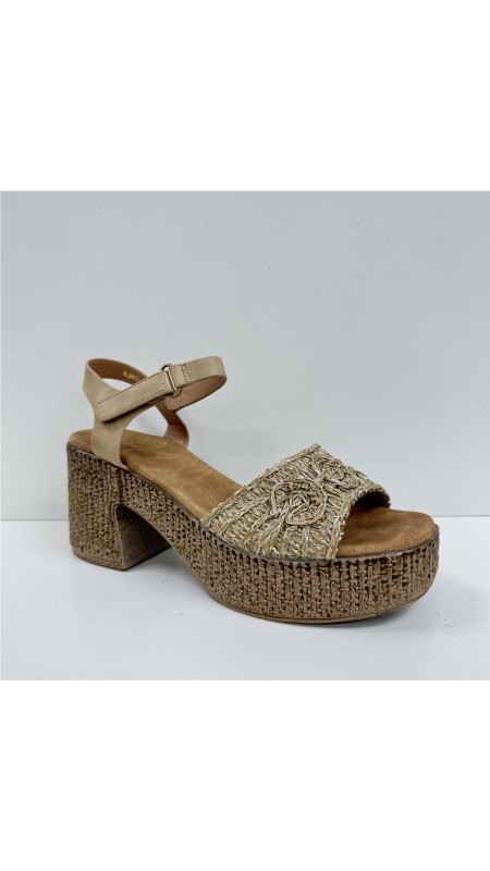 SANDALIA PARA ESPARTO ORO