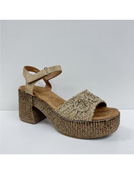 SANDALIA PARA ESPARTO ORO