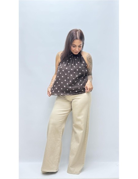 TOP OURENSE MARRON