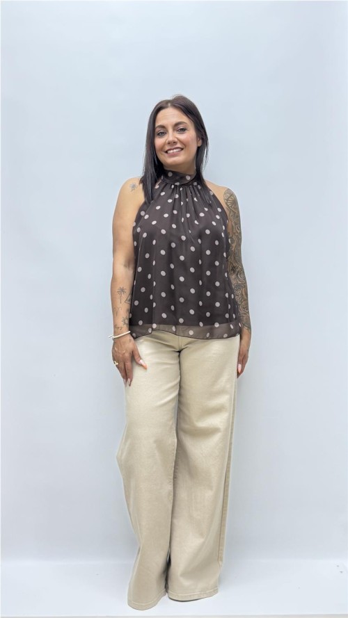 TOP OURENSE MARRON