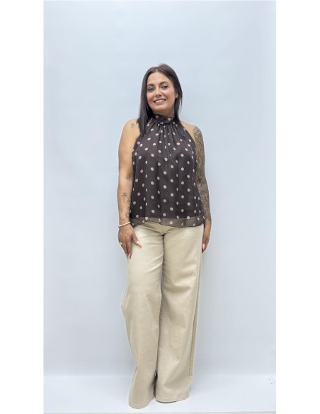 TOP OURENSE MARRON