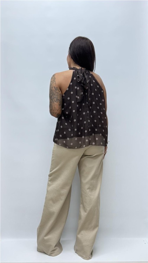 TOP OURENSE MARRON