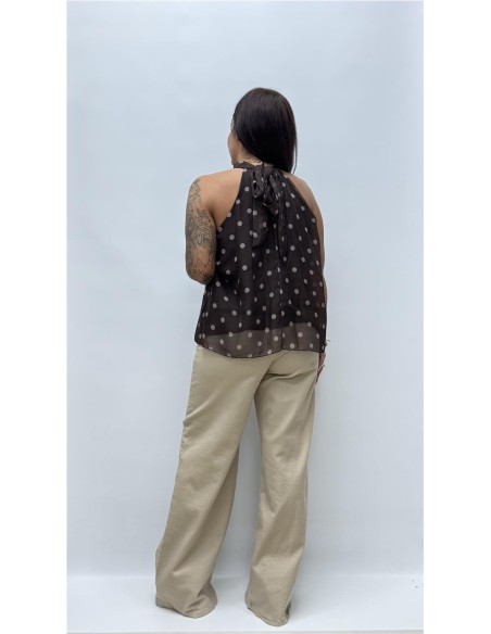 TOP OURENSE MARRON
