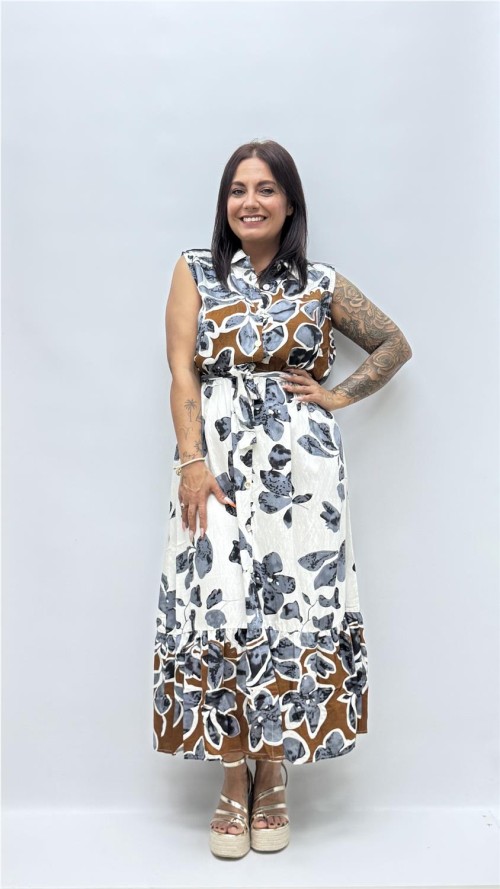 VESTIDO VIGO GRIS
