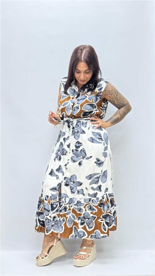 VESTIDO VIGO GRIS