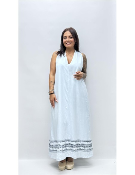 VESTIDO MAYA AZUL