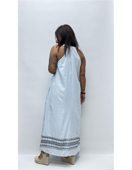 VESTIDO MAYA AZUL