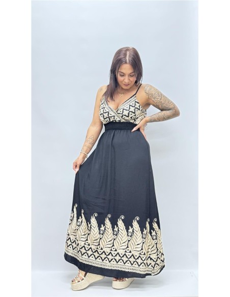 VESTIDO FORMENTOR NEGRO