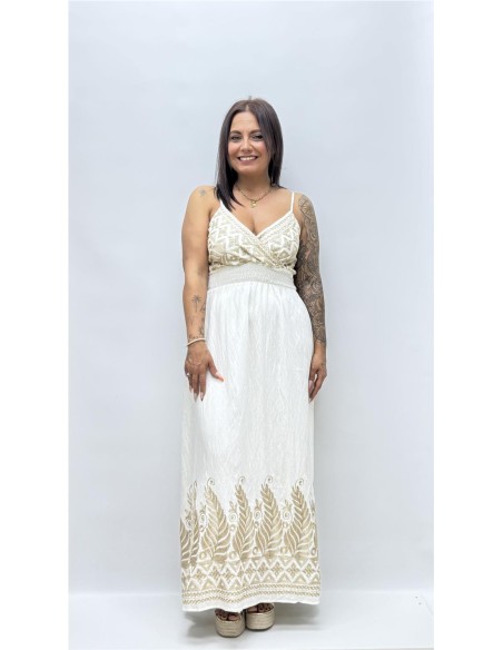VESTIDO FORMENTOR BEIG
