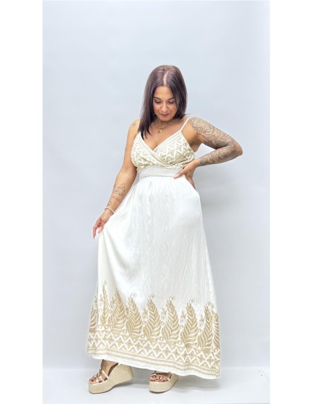 VESTIDO FORMENTOR BEIG