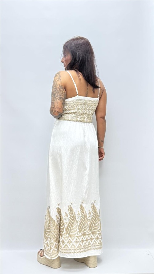 VESTIDO FORMENTOR BEIG