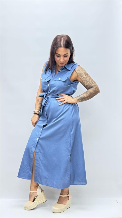VESTIDO ELISA AZUL