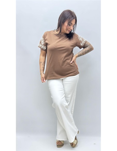 CAMISETA JEREZ MARRON