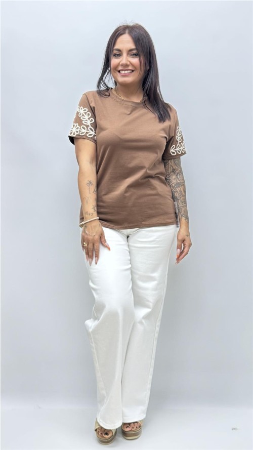 CAMISETA JEREZ MARRON