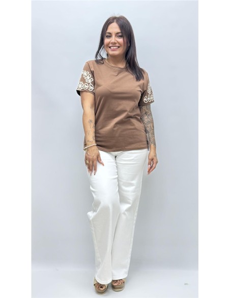 CAMISETA JEREZ MARRON