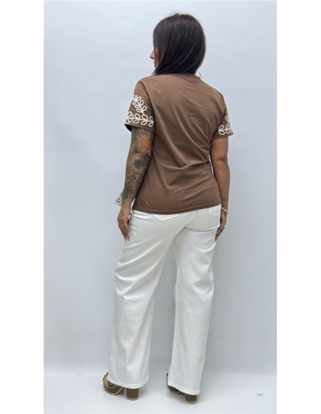 CAMISETA JEREZ MARRON