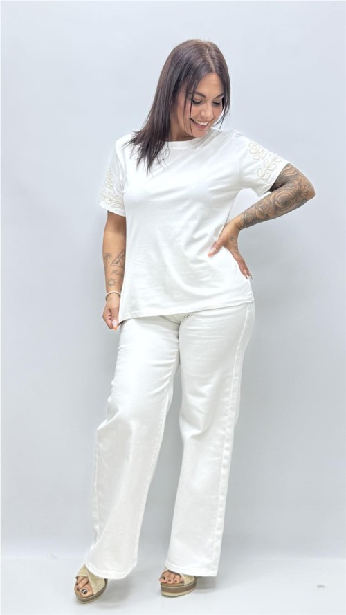 CAMISETA JEREZ BLANCO