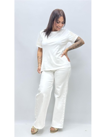 CAMISETA JEREZ BLANCO