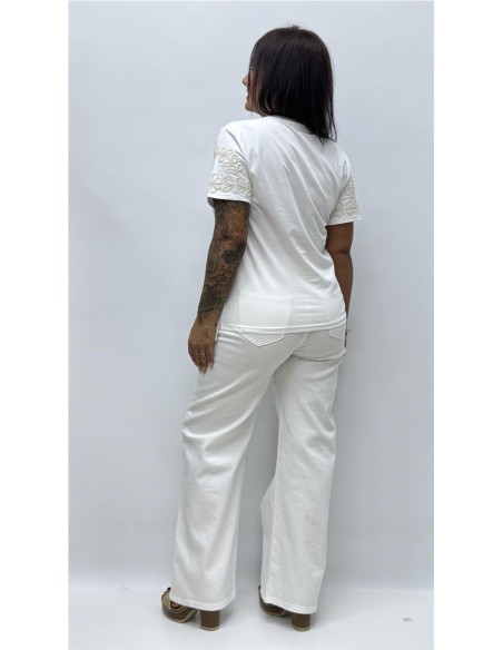 CAMISETA JEREZ BLANCO