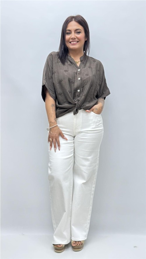 CAMISA CORDOBA MARRON