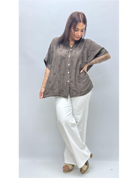 CAMISA CORDOBA MARRON