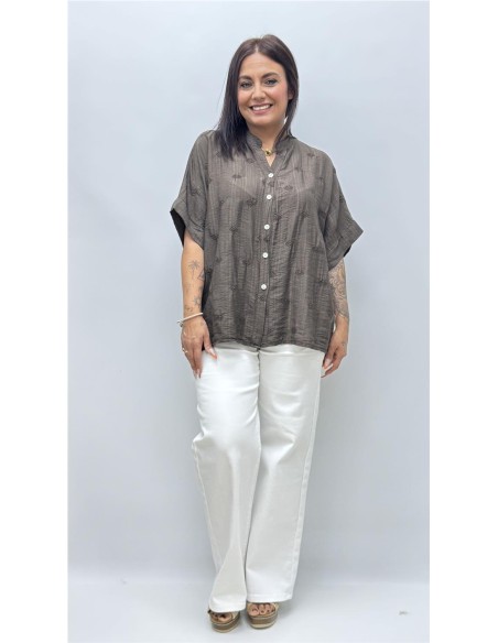 CAMISA CORDOBA MARRON