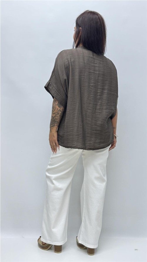 CAMISA CORDOBA MARRON