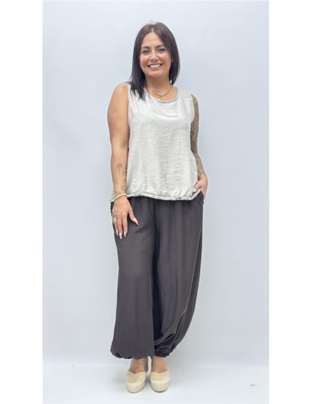 PANTALON IRIS MARRON