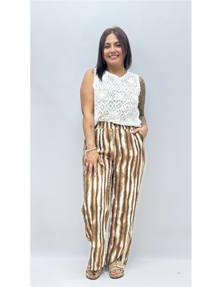 PANTALON ETNICO CAMEL