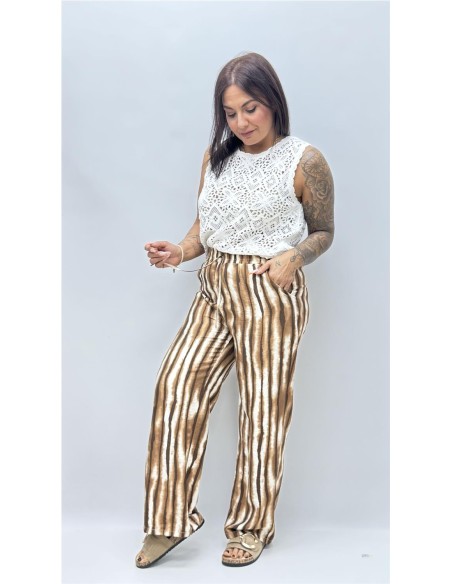 PANTALON ETNICO CAMEL