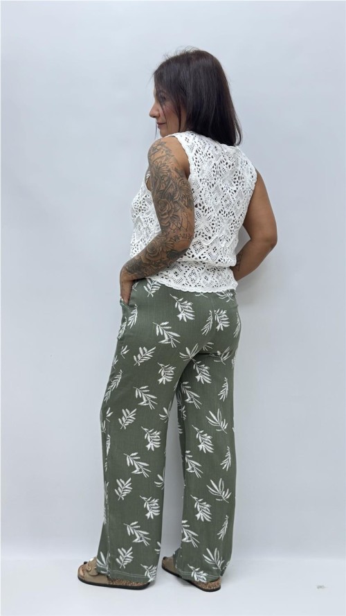 PANTALON ESPIGA KAKY