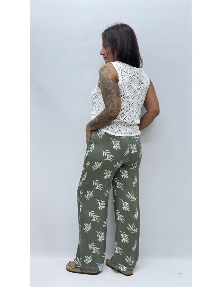 PANTALON ESPIGA KAKY