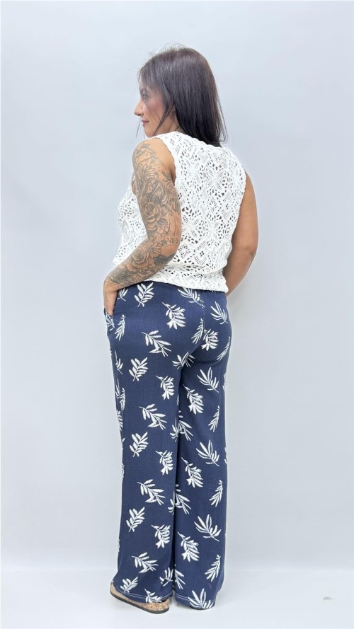 PANTALON ESPIGA MARINO