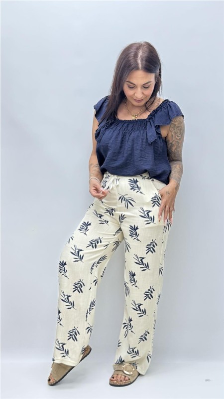 PANTALON ESPIGA BEIG 2
