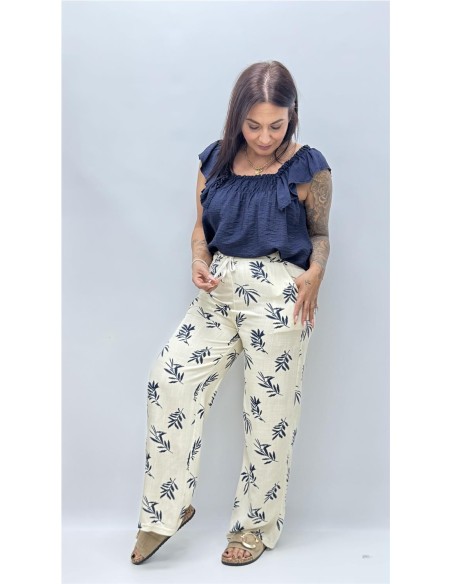 PANTALON ESPIGA BEIG