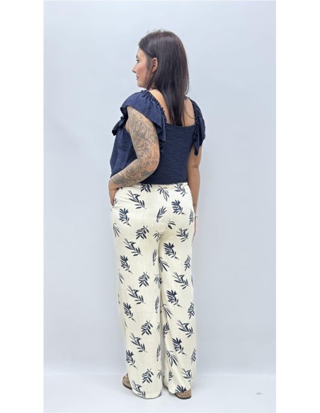 PANTALON ESPIGA BEIG