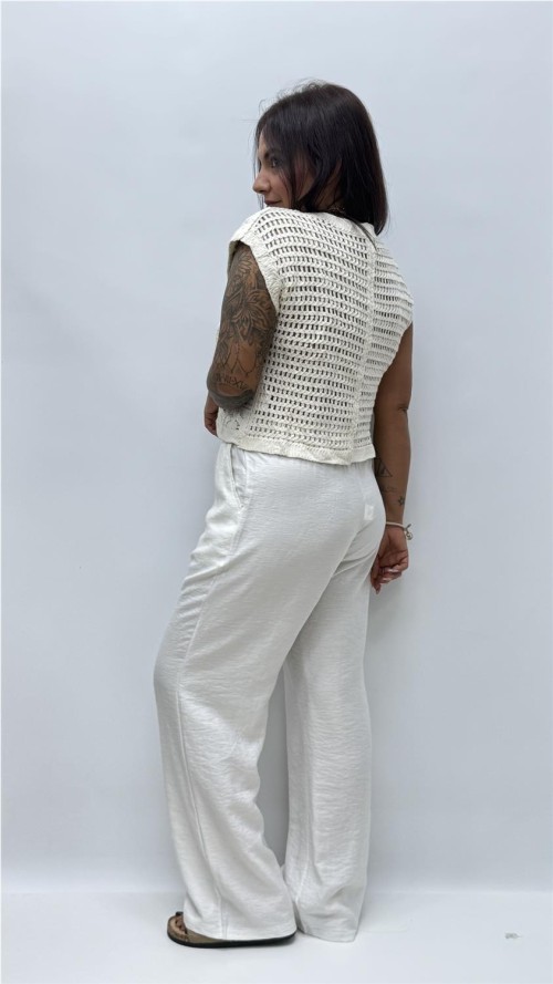PANTALON MADRID BLANCO