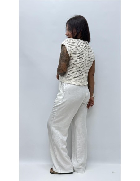 PANTALON MADRID BLANCO
