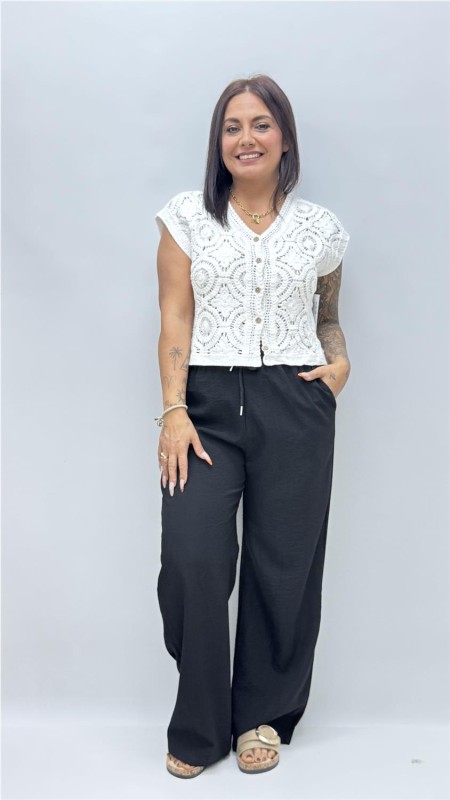 PANTALON FUENLABRADA NEGRO