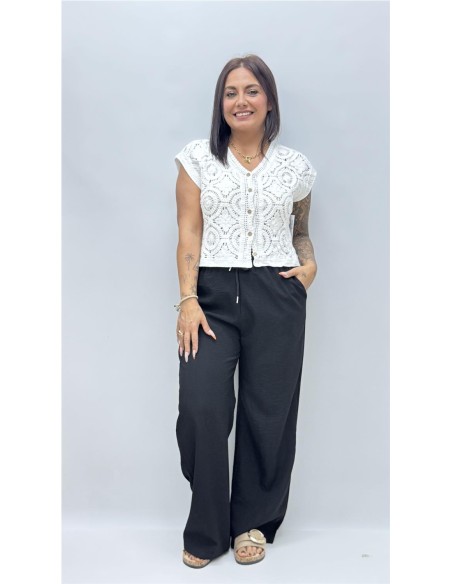 PANTALON FUENLABRADA NEGRO
