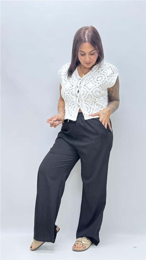 PANTALON FUENLABRADA NEGRO