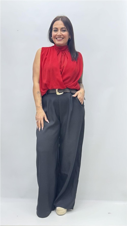 TOP LIDIA ROJO