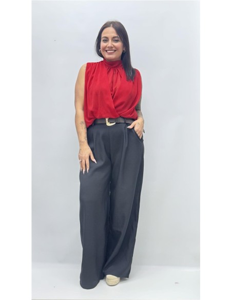 TOP LIDIA ROJO