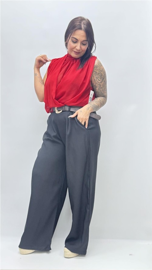 TOP LIDIA ROJO