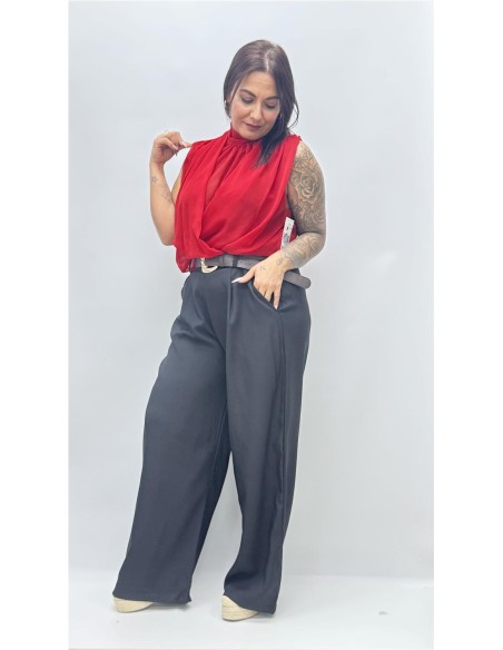 TOP LIDIA ROJO