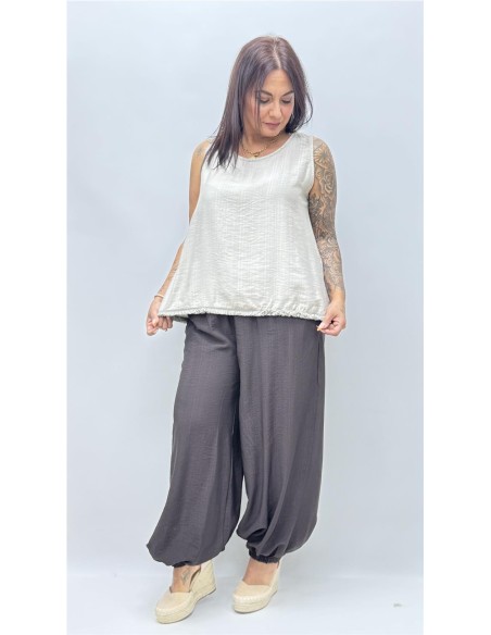TOP ISLANDIA TAUPE