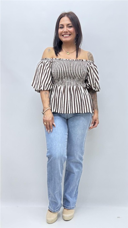 TOP ANAIS MARRON
